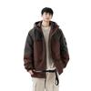 Chaqueta camel HJCAMEL para hombre primavera y otoño abrigo para hombre invierno con forro polar engrosado cortavientos impermeable para el hogar ropa de mujer