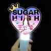 Wang Xinling SUGARHIGH Concert Deve Ajudar Luzes Glow Stick Luminoso Headband Lâmpada de Mão Periférico Fãs Adereços