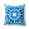 Funda de almohada de poliéster estilo folk bohemio nórdico decoración de coche impresión para el hogar funda de almohada de noche QTH23