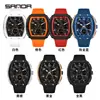 Reloj Electrónico Sanda Más Vendido con Forma de Barril Luminoso