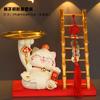 Leña para la ceremonia de entrada de una casa nueva, regalos, conjunto completo de arreglos de alegría y riqueza para la inauguración de la casa, suministros decorativos, adornos de entrada, mudanza