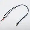 Nueva cuerda de collar ajustable DIY joyería hecha a mano cadena simple para suéter colgante de jade cordón accesorios