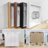 Marco de fotos de venta caliente transfronterizo de Amazon, Caja de almacenamiento de boletos, Caja de souvenirs de postales para dinero, Caja de mapa, Alcancía