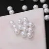 Contas Redondas de Alto Brilho 1,5-12mm Pérolas de Imitação de ABS Sem Furos, Meio Furo, Furo Reto Pérolas de Imitação Acessórios para Miçangas DIY