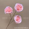 Rosa Austin de Três Cabeças Rosa Búlgara Arranjo de Flores para Casamento Adereços para Fotografia Arranjo de Flores Rosa Decorativa