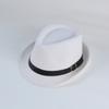 Sombrero de verano europeo y americano, protector solar, sombrero de paja jazz, sombrero de copa para hombre, sombrero de paja para exteriores, estilo británico, sombrero de estudiante