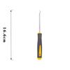 Ferramenta de chave de fenda para retentor de óleo alongador limpeza e gancho de puxar reparo de automóvel retentor de óleo extrator de 4 peças pegador de pneu de pedra
