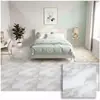 Azulejos de suelo autoadhesivos de PVC con patrón de mármol, engrosados, impermeables y resistentes al desgaste, para renovación y remodelación de suelos de cemento