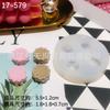 6 mesmo queijo queijo silicone molde DIY simulação sanduíche biscoito cristal cola bolo acessórios de panificação decoração molde