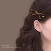 2025 Nuevo Pinza para el Cabello de Gafas Creativas de Nicho Pinza Lateral para Flequillo de Chica Dulce y Fresca Pinza BB Pinza de Flor Sonriente