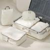 Paishilong Nuevo Set de Cinco Piezas de Bolsa de Almacenamiento Taslon Bolsa de Almacenamiento de Ropa de Viaje Impermeable Portátil