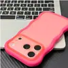 Funda tipo Ins con onda de dopamina adecuada para Apple 17 Pro Max, simple y a prueba de golpes, con ventana grande para 16/15/14