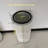 Elemento filtrante para remoção de poeira industrial, cartucho de filtro de liberação rápida de seis orelhas, aspirador de pó de pulso, elemento filtrante para retificadora, cartucho de filtro
