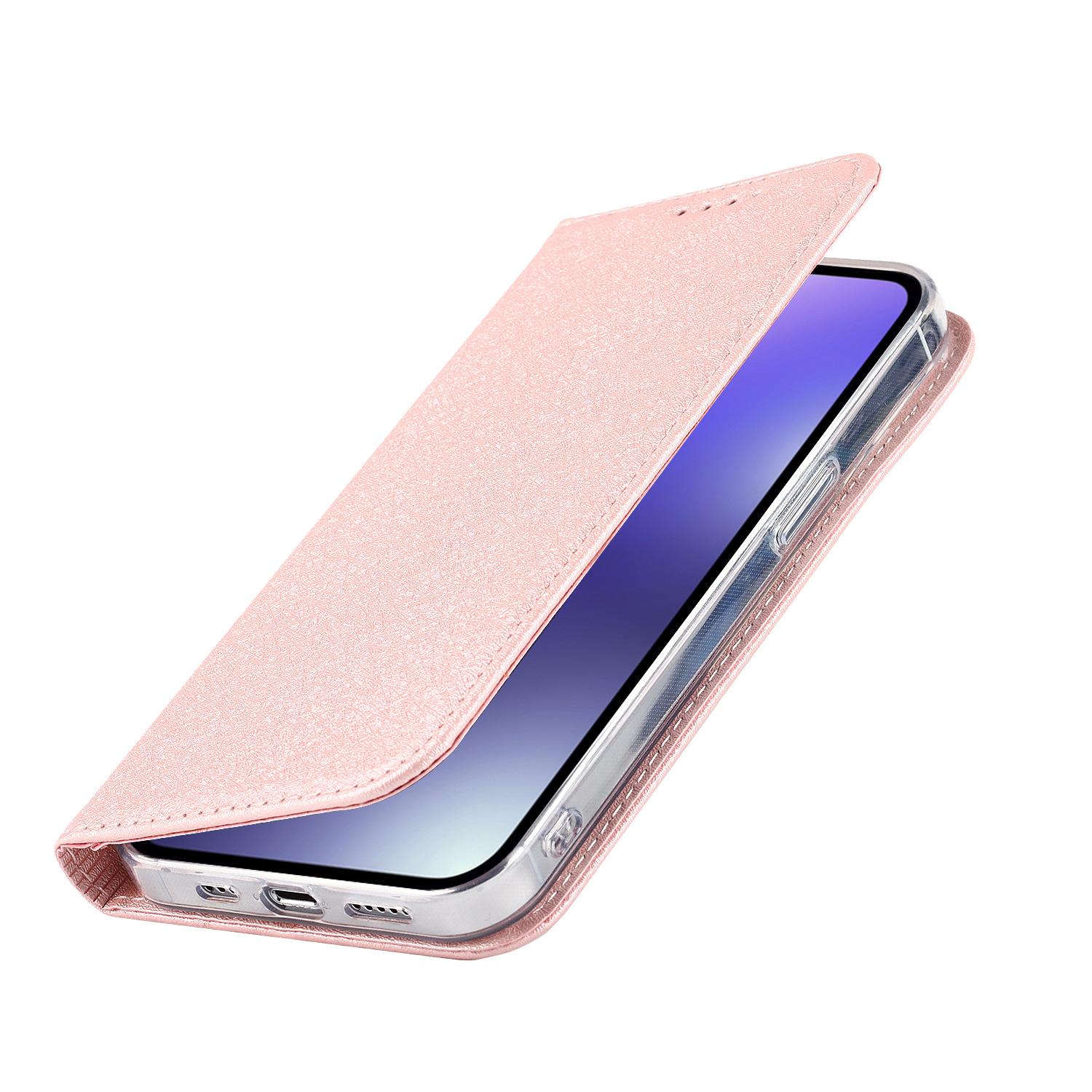 iPhone 14 Pro Max 挂绳蚕丝纹皮