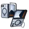 Adequado para Capa de Celular iPhone Duo com Suporte, Nova Capa Protetora Dobrável para Celular Apple Duo com Recurso Magnético Anti-Queda