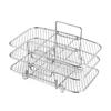 Acero Inoxidable 304 Parrilla para Barbacoa de Freidora de Aire Vertical Kebab Redondo Horno Casero Parrilla para Barbacoa Brochetas