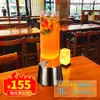 Barril de Cerveja Ilusionista Brilhante de 3 Litros, Barril de Suco e Cola de 5 Litros com Torneira, Popular nas Redes Sociais