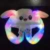 Sombrero de dibujos animados de Sanrio, un sombrero con orejas que se mueven al pellizcarlas, sombrero cálido de piel de conejo, sombrero de peluche de Cinnamonroll para el invierno