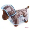 Impermeable Transparente para Perro Grande y Mediano Samoyedo Teddy Bichón Golden Retriever Ropa Impermeable para Mascotas Poncho para Perro Grande