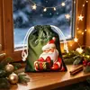 Decoración Navideña Bolsa de Dulces Bolsa para Libros Bolsa de Regalo Navideño Costura Hecha a Mano Bolsa de Regalo Navideño Nochebuena