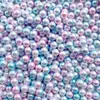 Cuentas de Sirena Color Degradado No Porosas Perla Cuentas DIY Cuentas Sueltas Bolsa Pequeña Tamaño de Empaque Mixto Cuentas de Sirena Cuentas Degradadas