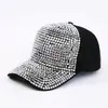 Gorra de Béisbol de Diamantes para Mujer Transfronteriza Moda Retro Protector Solar de Viaje Gorra Totalmente de Diamantes Sombrero Protector Solar para Viajes al Aire Libre