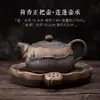 Novo Estilo Chinês Dinastia Song Estética Sala de Chá Prateleira de Exibição, Bule, Lata de Chá, Incensário, Cerimônia do Chá Decorações Artesanais Estilo Retrô