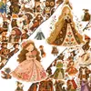 Compra transfronteriza directa de 50 pegatinas de hadas con temática de bosque, decoraciones lindas y infantiles para cajas de cuentos de hadas y arte de garabatos
