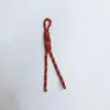 Cordão Trançado à Mão Pingente de Corda Moderno Corda Colorida Bolsa de Corda Pendurar Celular Capa de Celular Chaveiro Cordão de Pulso Pingente