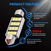 DxzImpuestos No IncluidosDecodificación Canbus Luces de Techo LED para Coche de Doble Punta 31/36/39/41mm