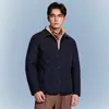 Chaqueta de lana y algodón para mujer, ligera, elegante, abrigo de algodón de alta gama, forro interior de capas para hombre, chaqueta cálida de otoño e invierno para mujer