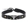 Sombrero Transfronterizo Cabeza de Vaca Cinturón Decorativo Estilo Étnico Retro Cuero PU Remache Cinturón Tejido a Mano Accesorios para Sombrero Vaquero