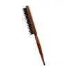 Peine para el Cabello, Cepillo para Cabello Suave, Peine de Tres Filas de Cerdas de Jabalí y Nylon, Set de Cepillos para Cabello Suave, Peine para el Cabello de Maquillaje para Mujeres
