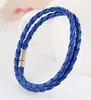 Pulsera Tejida de Cuero Retro Directo de Fábrica Chiyu Joyería Dongdaemun Corea Pulsera de Cuero Simple Personalizada Popular en Internet
