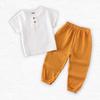 Ropa Infantil Categoría Verano Un Nuevo Llegada traje Para Un Año Camiseta de Manga Corta para Niño Pantalones Lindos para Niños Traje Rojo Alta Calidad