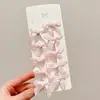 Pasador Dulce de Princesa Estilo Ins, Pinza para Fleco Lateral, Pasador Exquisito Versátil Estilo Bosque, Accesorio para el Cabello Colorido Dopamina