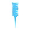 Wan Mei suprimento direto da fábrica pente artístico colorido pente de lâmina grande pente de dentes largos pente para cabelo cacheado pente grande pente para mechas pente de espinha de peixe