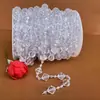 Cortina de Hilo de Cuentas Acrílicas Cortina de Hilo Camino de Boda Cadena de Cristal de Plomo Escena de Boda Decoración de Techo de Escenario Cortina de Puerta DIY Partición