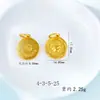 Acessórios DIY Cor Dourada da Areia Conservadora de Cor Antiga de Longa Duração Pulseira Colar do Zodíaco Doze Sinais Acessórios Pendentes Joias Atacado