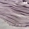 Tela para Disfraz Han de Crepé de Isla Semitransparente con Brillo Arrugado Tela Suave con Caída Tela de Satén