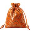[Qian Li] brocado doble capa bolsita con cordón bolsa portátil bolsita con cordón bolsa repelente de mosquitos Ajenjo al por mayor