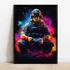 Comércio Exterior Aliexpress Amazon Salão de Jogos Pintura Decorativa Pendurada Moderna Tendência Quarto de E-Sports Cafeteria Núcleo de Pintura Sem Moldura