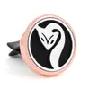 Clip de aromaterapia para coche de acero inoxidable 316L, clip de aire para coche, clip de perfume para coche, clip de perfume dividido y desmontable