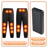Conjunto de Sudadera con Capucha Eléctrica Calefactable Transfronterizo Invierno Exterior Calefacción Inteligente Sudadera con Capucha Calefacción a Temperatura Constante Pantalones Deportivos Casuales