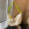 2026 Bolso de Hombro Cruzado Versátil de Gran Capacidad para Mujer Casual Plegado para Viajes Bolso Dumpling