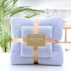 Juego de Toalla y Toalla de Baño con Patrón de Piña al Por Mayor, Suave, Absorbente, Juego de Toallas de Felpa Coral Espesada para Padres e Hijos, Regalo Promocional para Uso Doméstico
