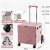 Carrito de Compras Plegable, Carro Multifuncional, Maleta Carrito de Supermercado, Escalera Portátil, Carrito de Compras para el Hogar, Personalizado