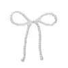 Cristal de color mágico simple perla de cristal lazo diy tejido a mano clip para el pelo de cuentas accesorios para el cabello pendientes material venta al por mayor