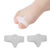Separador de Dedos Mejorado Transfronterizo Corrección de Hallux Valgus Dedos Superpuestos Separador de Doble Orificio Silicona Corrector Suave de Dedos