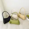 Bolso de axila tejido de moda estilo coreano, nuevo bolso de mano casual de moda primavera 2026, bolso de hombro de gran capacidad